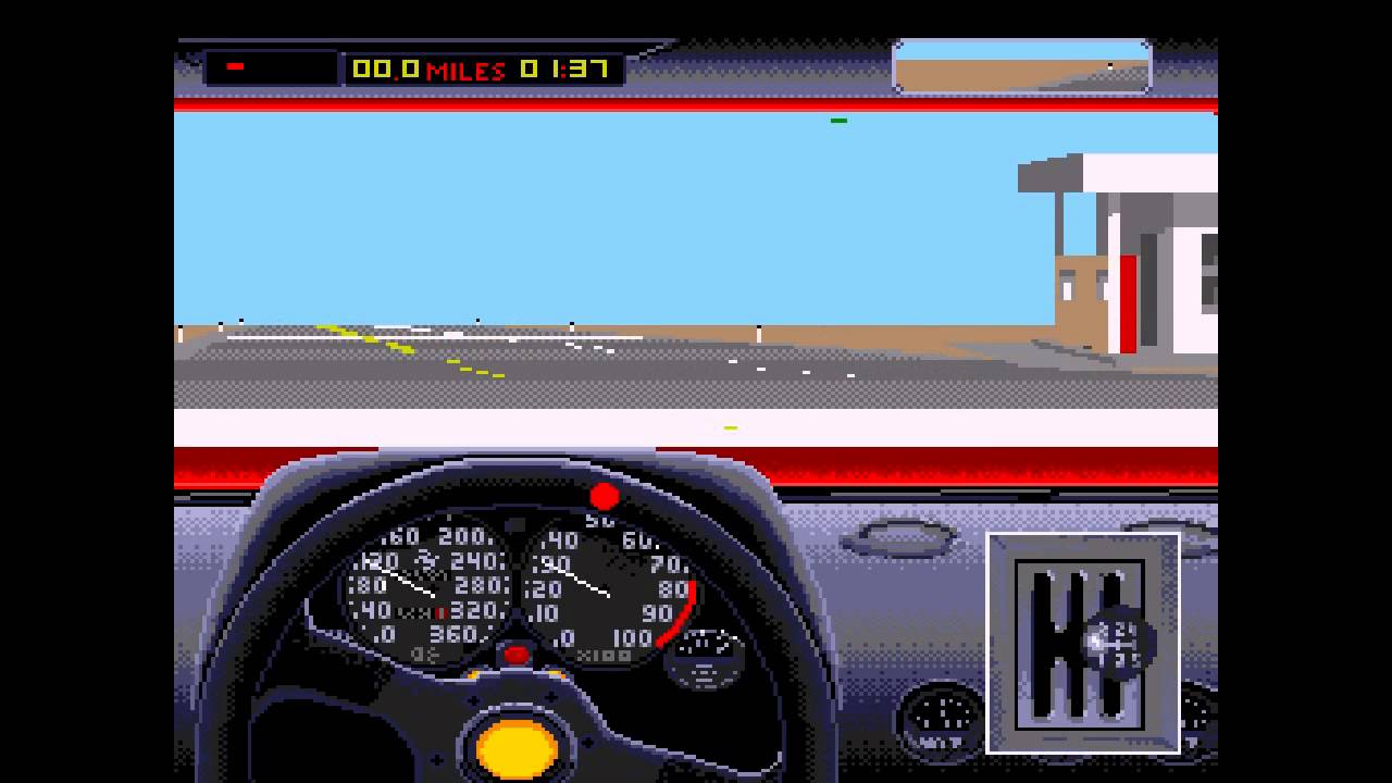 Test Drive II: The Duel | Mega Drive - 35 anos - Comunidade Mega Drive